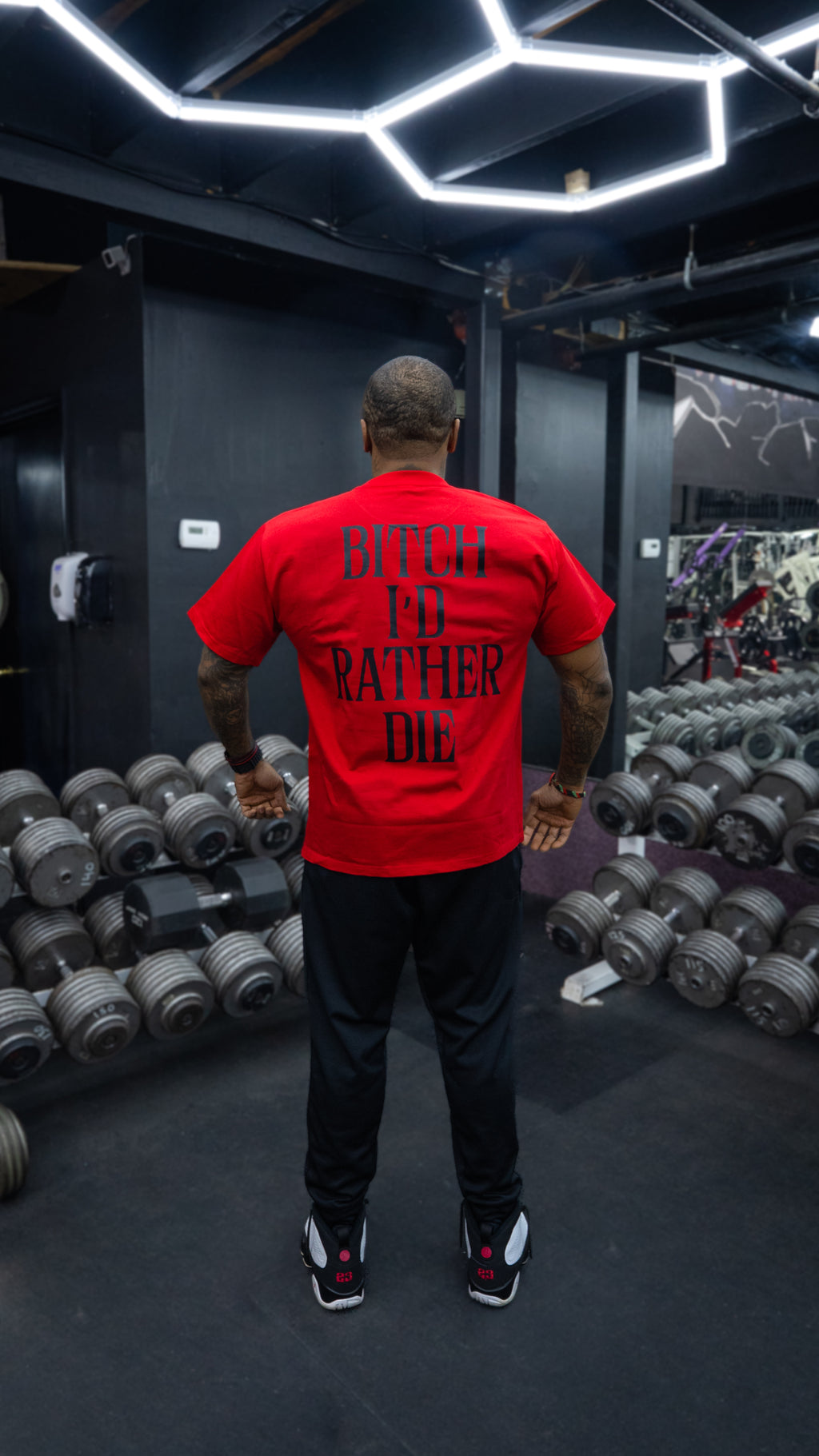 Red B.I.R.D Barbell