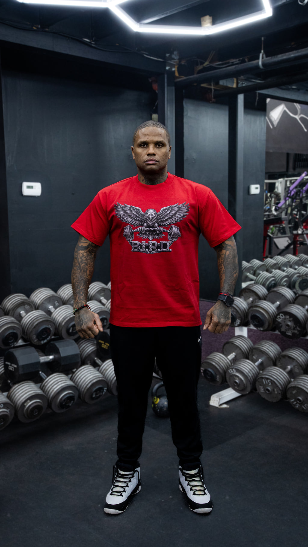 Red B.I.R.D Barbell